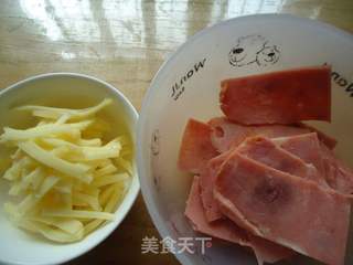 培根奶酪焗茄子的做法步骤:3