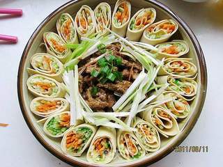 莲花酱肉丝的做法步骤:10