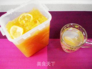 蜂蜜柚子茶【柠檬版】的做法步骤:12