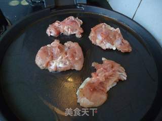 杏仁芝士鸡排的做法步骤:9