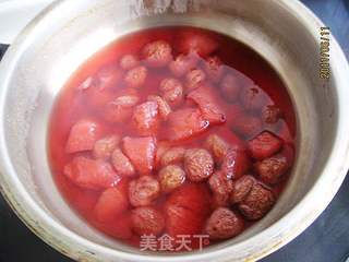 草莓炖梨的做法步骤:6