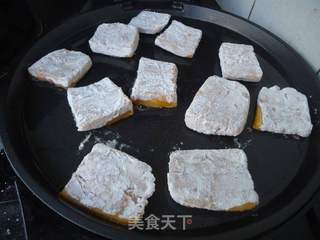 自制彩条年糕的做法步骤:15