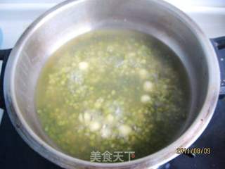 银耳绿豆汤的做法步骤:5
