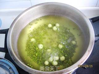 银耳绿豆汤的做法步骤:4