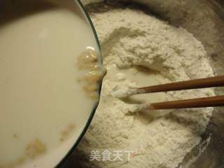 奶香双层红枣发糕的做法步骤:4