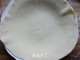 茴香薄肉饼的做法步骤:4