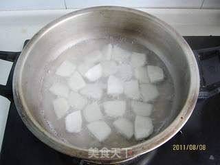 南瓜红枣蜜年糕的做法步骤:3
