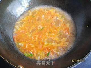 西红柿煮猫耳朵的做法步骤:5
