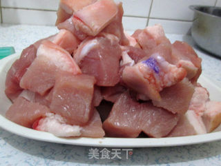 红烧肉炖冻豆腐的做法步骤：7