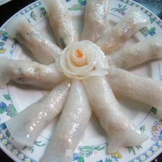 水晶萝卜卷的做法步骤：12