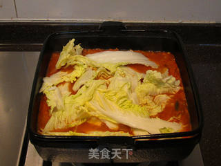 韩风辣味豚肉锅的做法步骤:15