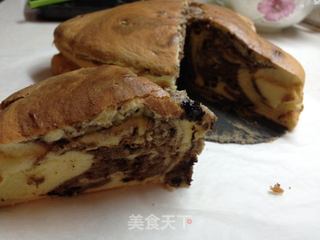 巧克力大理石蛋糕的做法步骤:17