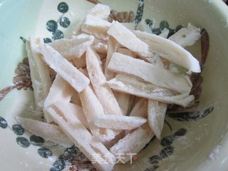 糖醋藕条的做法步骤:3