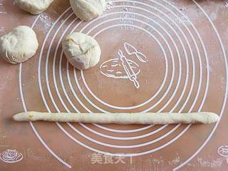 橙香甜味面包条的做法步骤:7