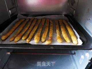 橙香甜味面包条的做法步骤:11