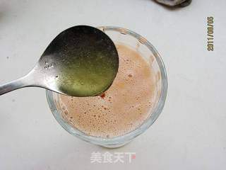 火龙果胡罗卜汁的做法步骤:4