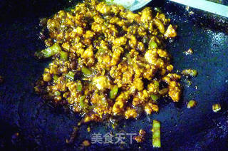 肉酱龙须面的做法步骤:4