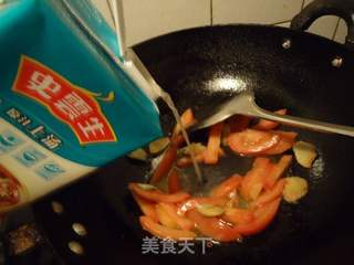 原汁鸭血番茄火锅的做法步骤:7