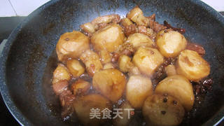 毛芋头烧肉的做法步骤：14