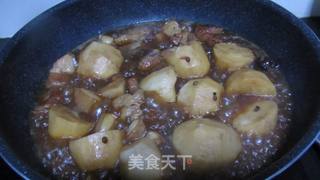 毛芋头烧肉的做法步骤：13