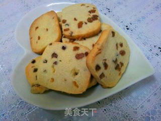葡萄干饼干的做法步骤:11