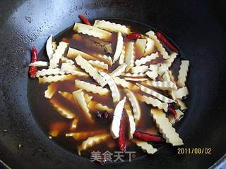麻辣豆干条的做法步骤:2