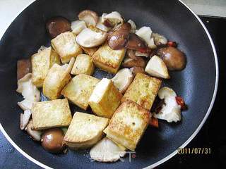 蚝油香菇豆腐的做法步骤:5
