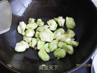 香菜茄子的做法步骤:5