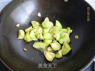 香菜茄子的做法步骤:6