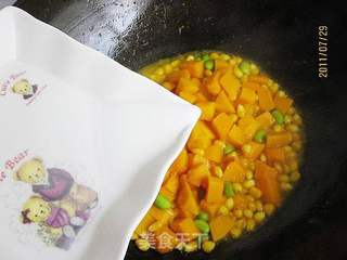 玉米烀南瓜的做法步骤:7