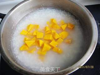 南瓜米粥的做法步骤:4