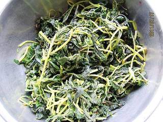 蒜香苋菜的做法步骤:2
