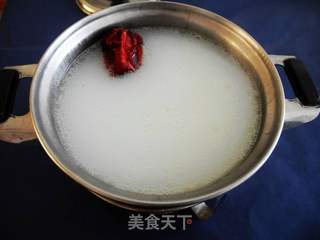 肉滑奶汤火锅的做法步骤:6