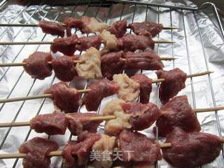 烤羊肉串——新疆味道的做法步骤:10