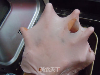紫薯奶香辫子包的做法步骤:8