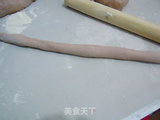 紫薯奶香辫子包的做法步骤:17