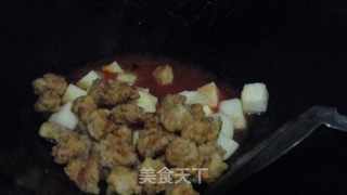 【肥肥的美味手记】——苹果咕噜肉的做法步骤:5