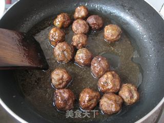 裹汁香菇牛肉丸的做法步骤：19