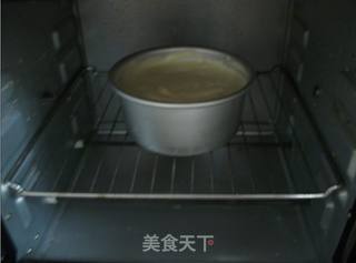 6寸原味戚风蛋糕的做法步骤:8