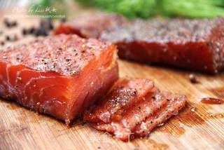 【食尚擂台西餐赛区】:来自北欧的开胃菜---Gravlax(腌渍鲑鱼)的做法步骤:10