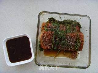 【食尚擂台西餐赛区】:来自北欧的开胃菜---Gravlax(腌渍鲑鱼)的做法步骤:8