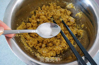 花生豆渣小窝头的做法步骤:8