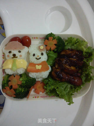 照烧鸡饭的做法步骤：3