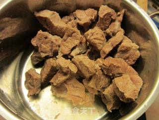红烧牛肉的做法步骤:3