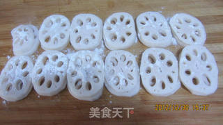香煎藕饼的做法步骤:9