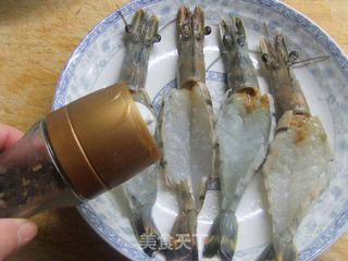 薯泥芝士焗对虾的做法步骤:6