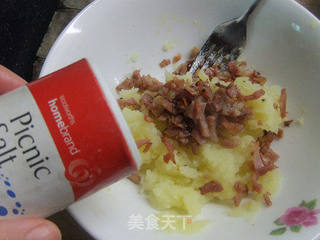 薯泥芝士焗对虾的做法步骤:12