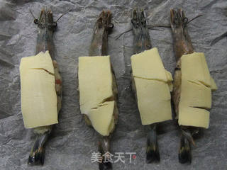 薯泥芝士焗对虾的做法步骤:15