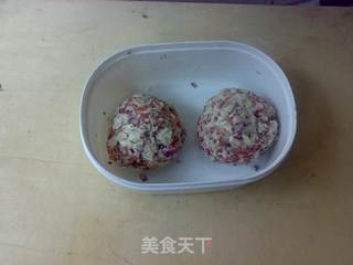 芝香汉堡扒的做法步骤:3