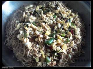 干豆角土豆焖面的做法步骤:8